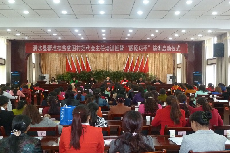 精准扶贫贫困村妇代会主任培训开班仪式.jpg